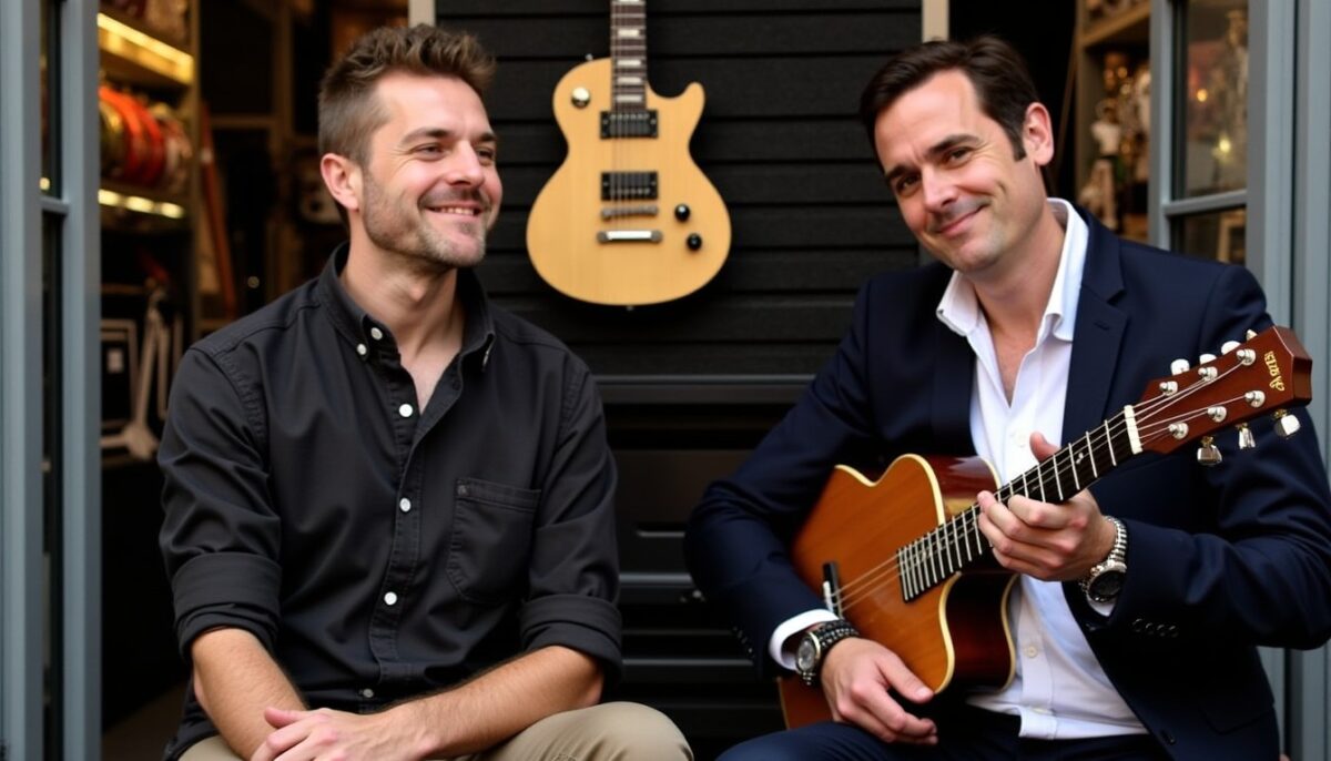 Starplayer TV à Paris : boutique de jeux culte et guitare Duesenberg, découvrez le duo unique
